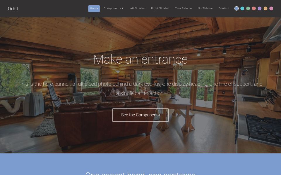 Orbit template preview